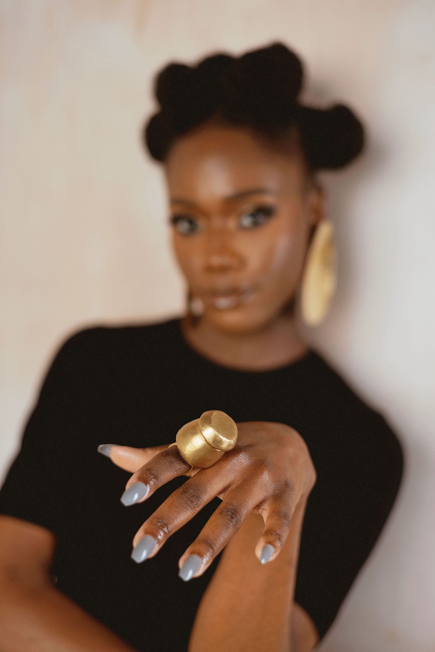 Brass Asante Design Ring