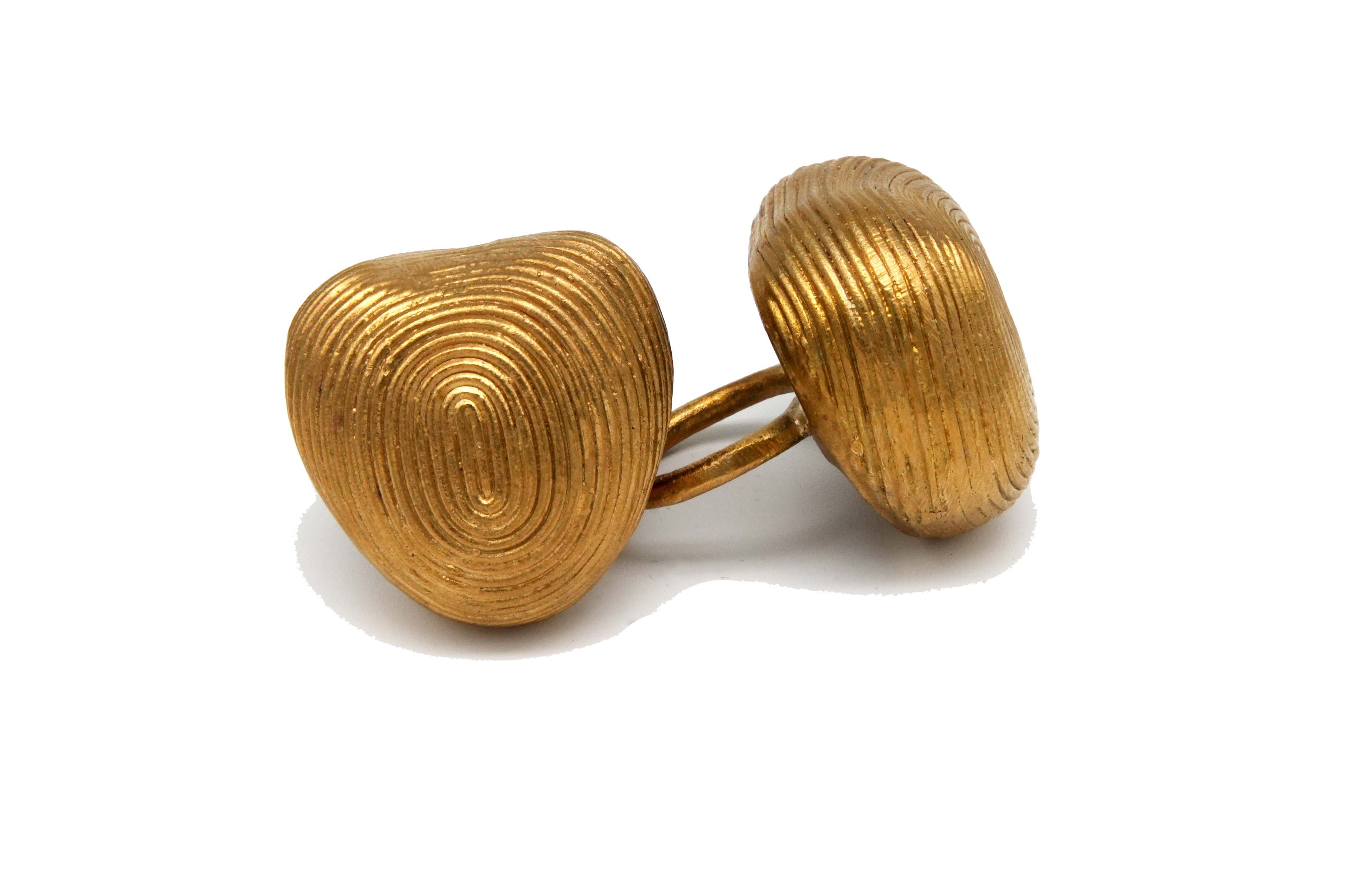 Brass Lined Asante Ring