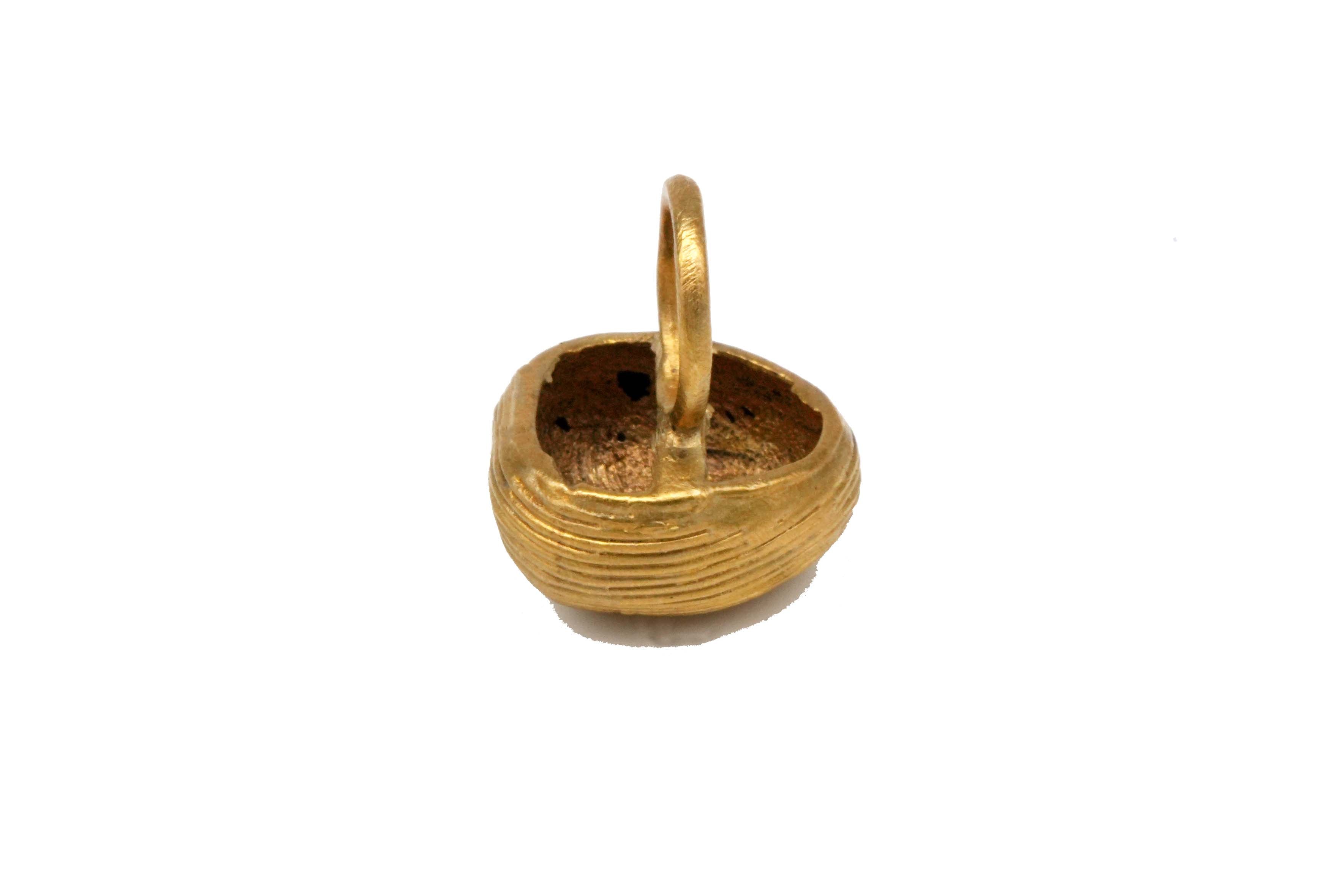 Brass Lined Asante Ring