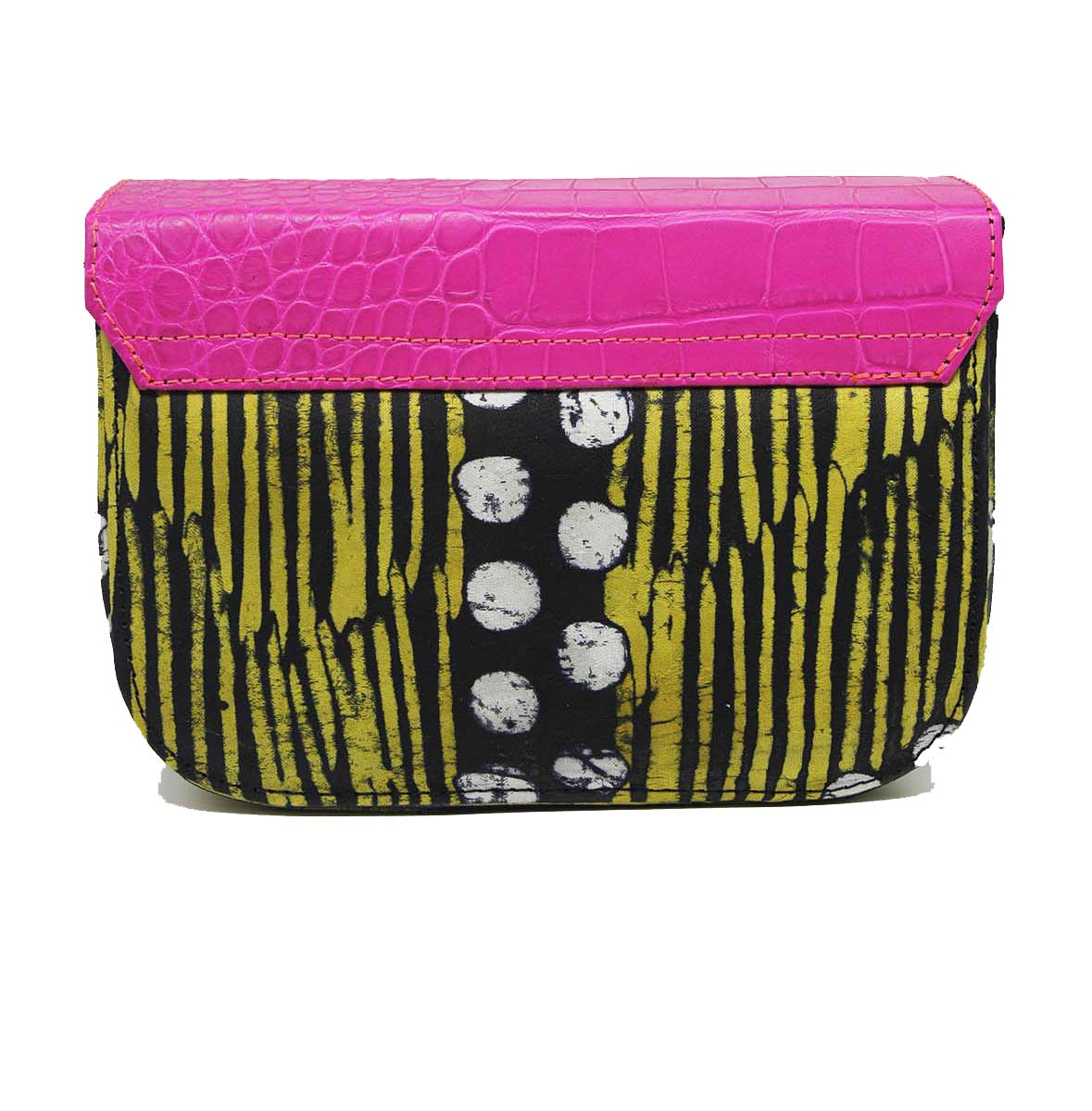Mini Wide Split Flap Handbag - SAMPLE
