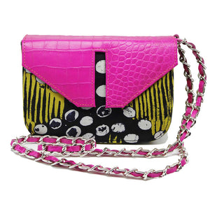 Mini Wide Split Flap Handbag - SAMPLE