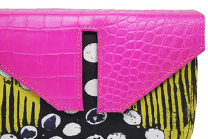 Mini Wide Split Flap Handbag - SAMPLE