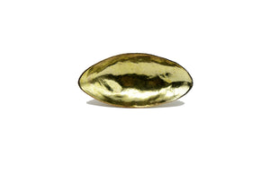 Brass Small Oval Dish (Horizontal) Ring - SAMPLE