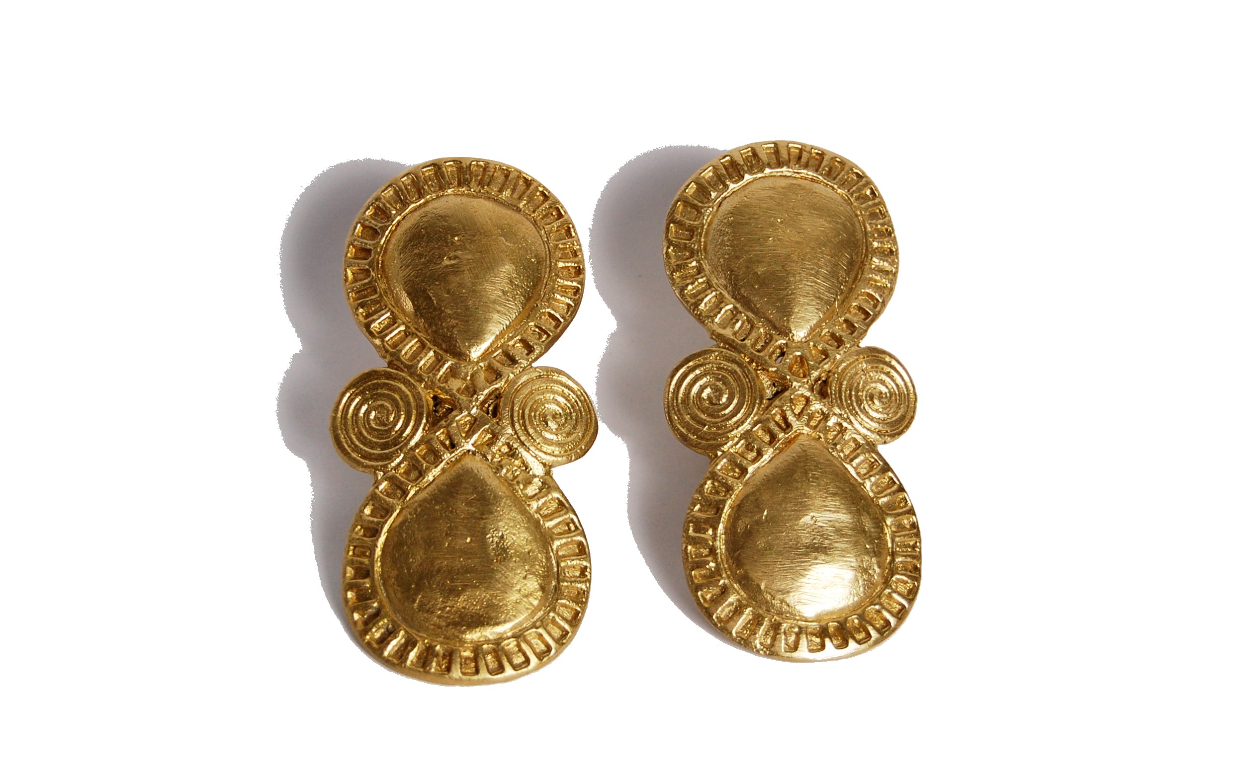 Brass Oversized Double Circle Ovieya Ring