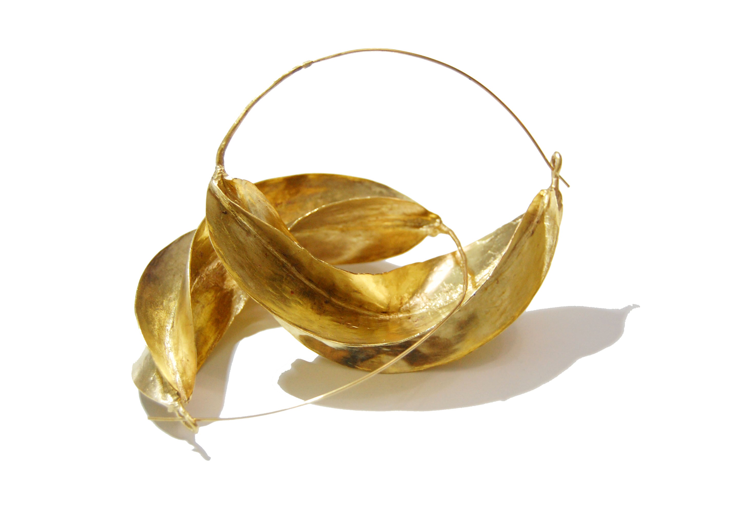 Brass Fulani Earrings