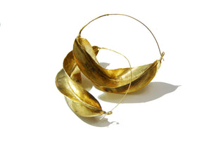 Brass Fulani Earrings