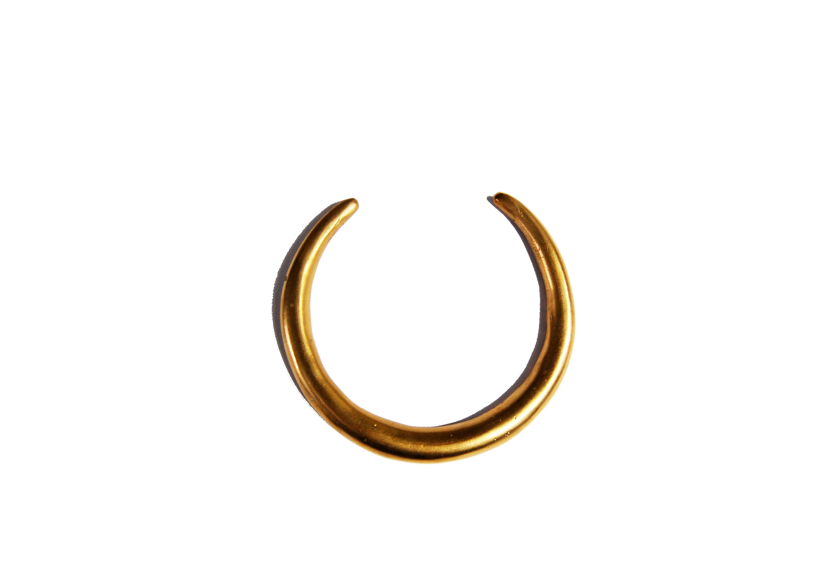 Brass Zuhrah Cuff Necklace