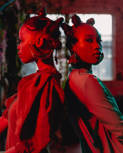 Brass Fulani Earrings
