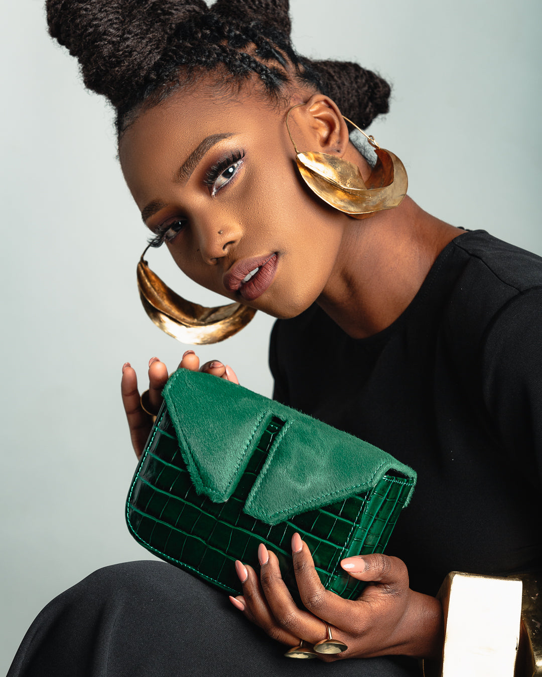 Mini Split Flap Handbag